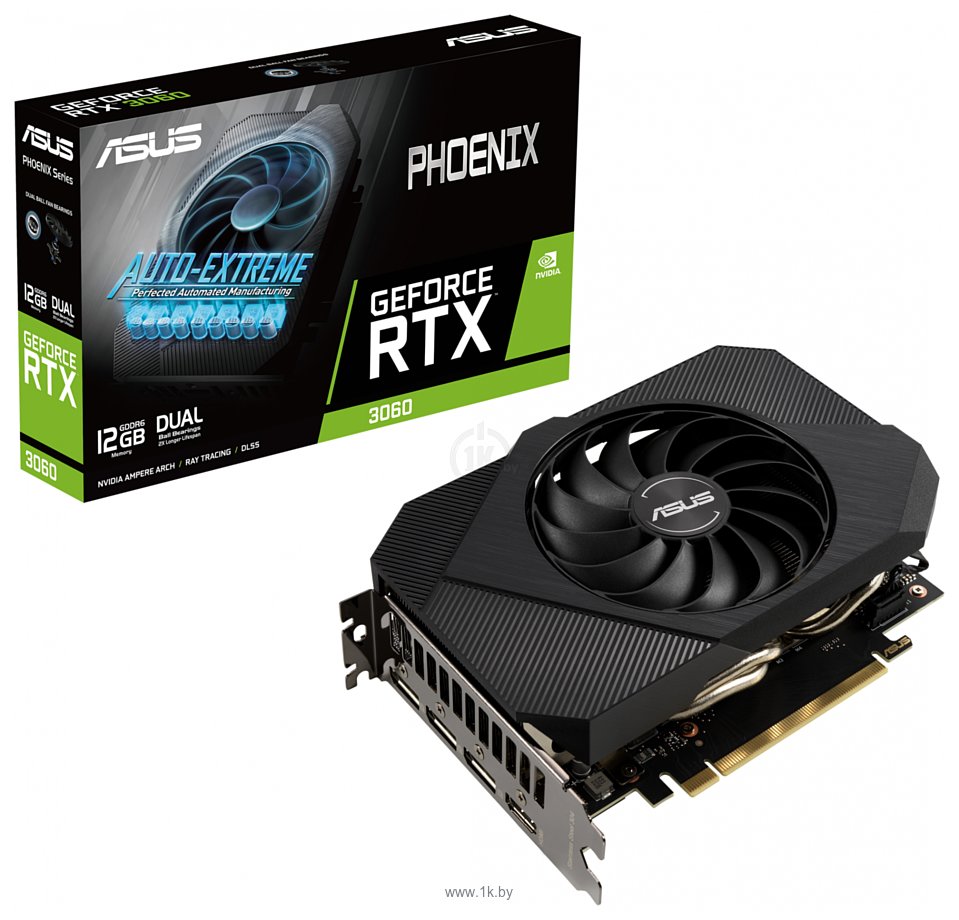 Фотографии ASUS Phoenix GeForce RTX 3060 12GB (PH-RTX3060-12G)