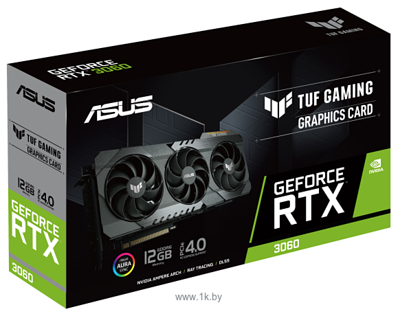 Фотографии ASUS TUF Gaming GeForce RTX 3060 V2 12GB (TUF-RTX3060-12G-V2-GAMING)