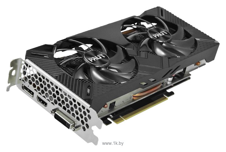 Фотографии Palit GeForce GTX 1660 Ti Dual OC 6GB GDDR6 (NE6166TS18J9-1160C)