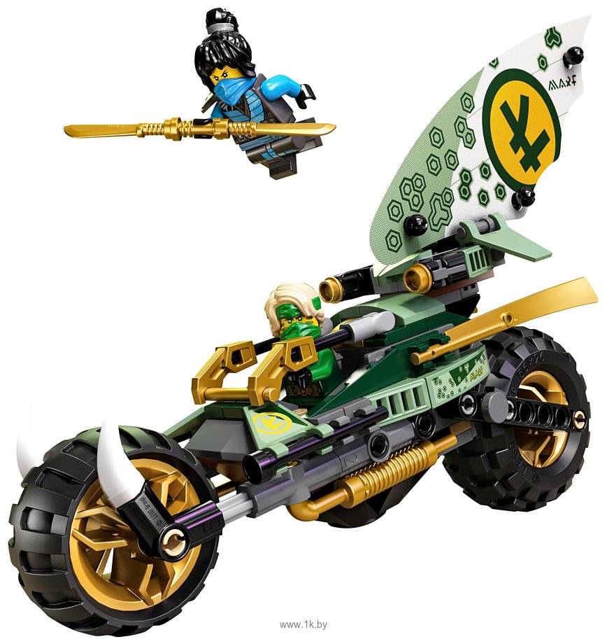 Фотографии LEGO Ninjago 71745 Мотоцикл Ллойда для джунглей