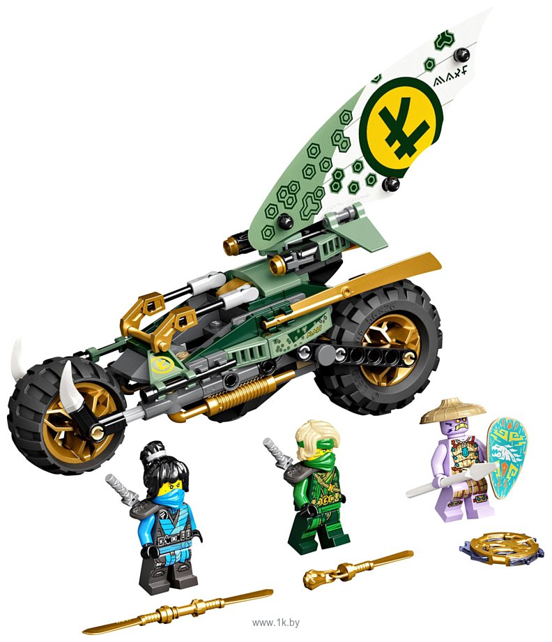 Фотографии LEGO Ninjago 71745 Мотоцикл Ллойда для джунглей