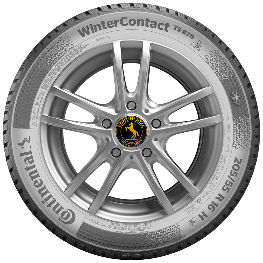 Фотографии Continental WinterContact TS 870 215/60 R16 95H