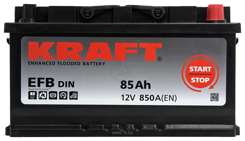 Фотографии KRAFT EFB R+ (85Ah)