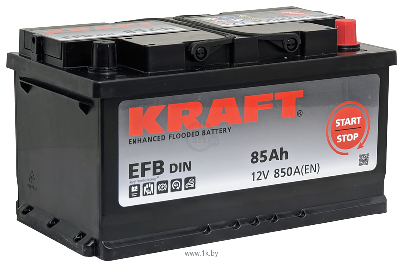 Фотографии KRAFT EFB R+ (85Ah)