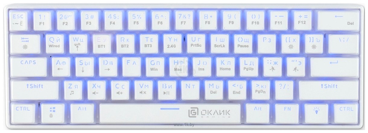 Фотографии Oklick K763W white