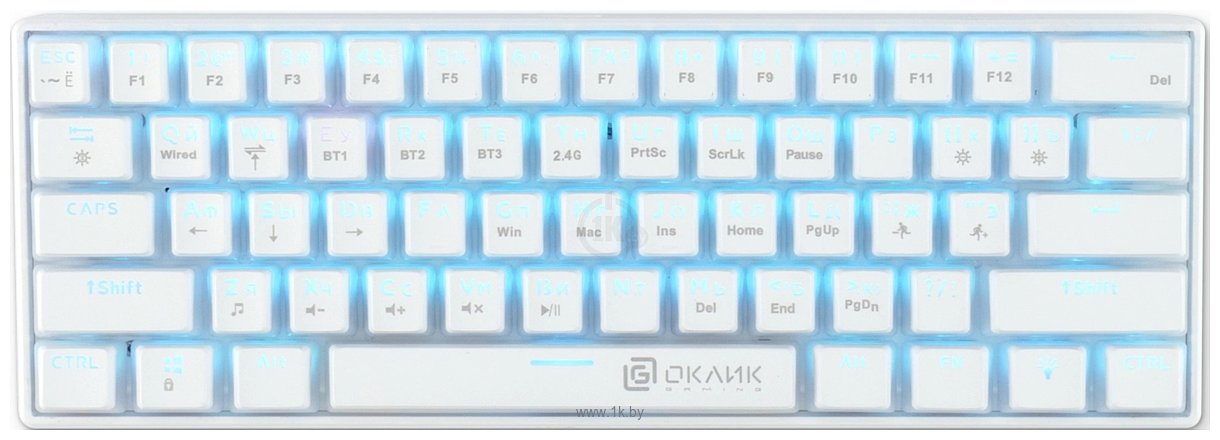 Фотографии Oklick K763W white