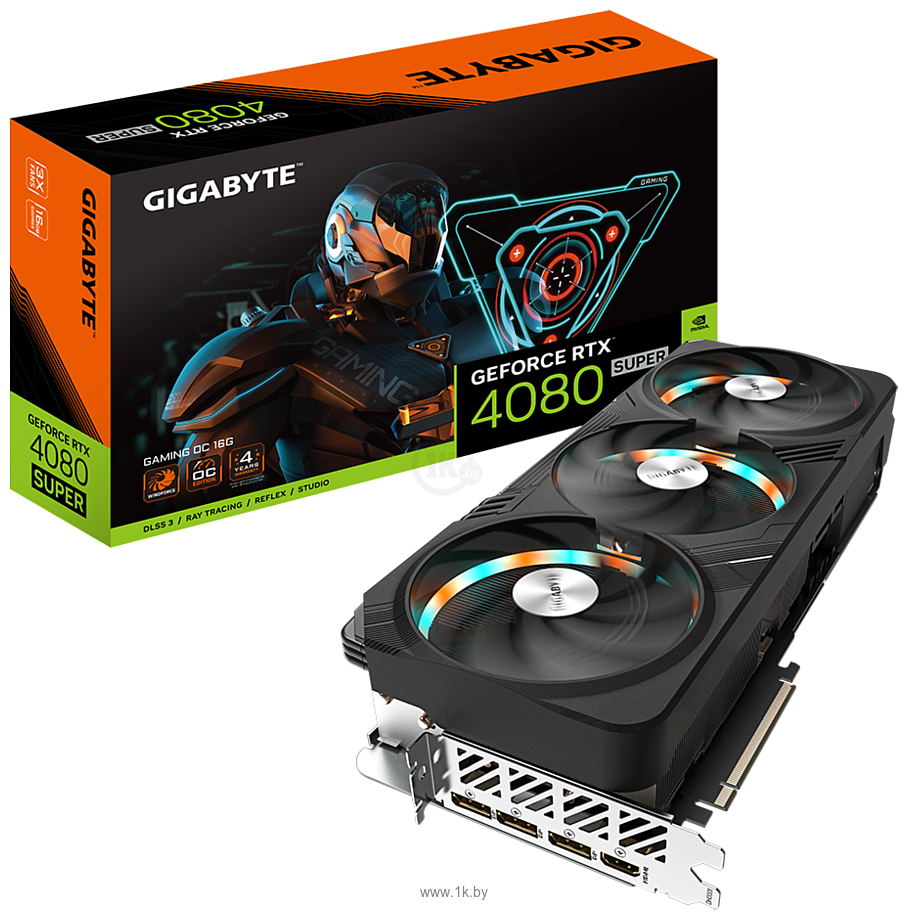 Фотографии Gigabyte GeForce RTX 4080 Super Gaming 16G (GV-N408SGAMING-16GD)