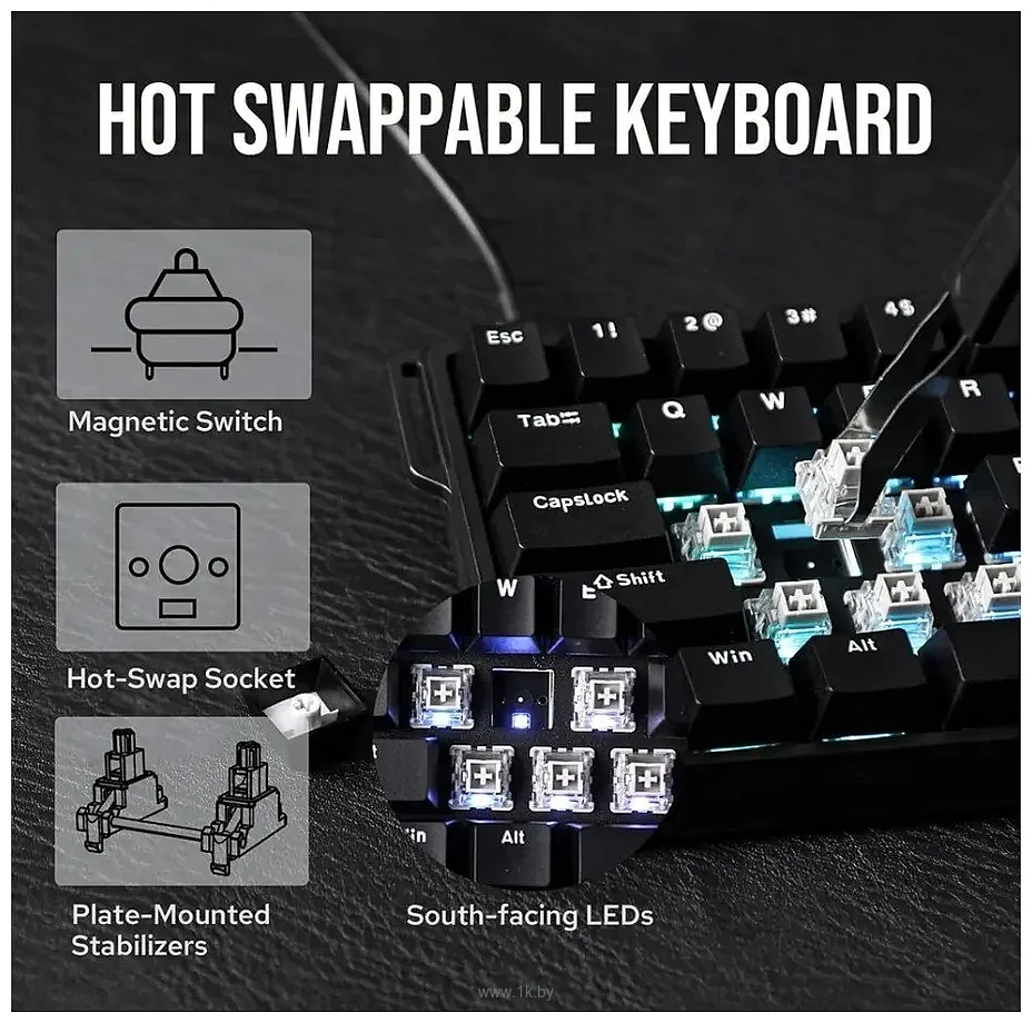 Фотографии AULA WIN60 black, Leobog Wing Chun Magnetic Фотографии AULA WIN60 black, Leobog Wing Chun Magnetic