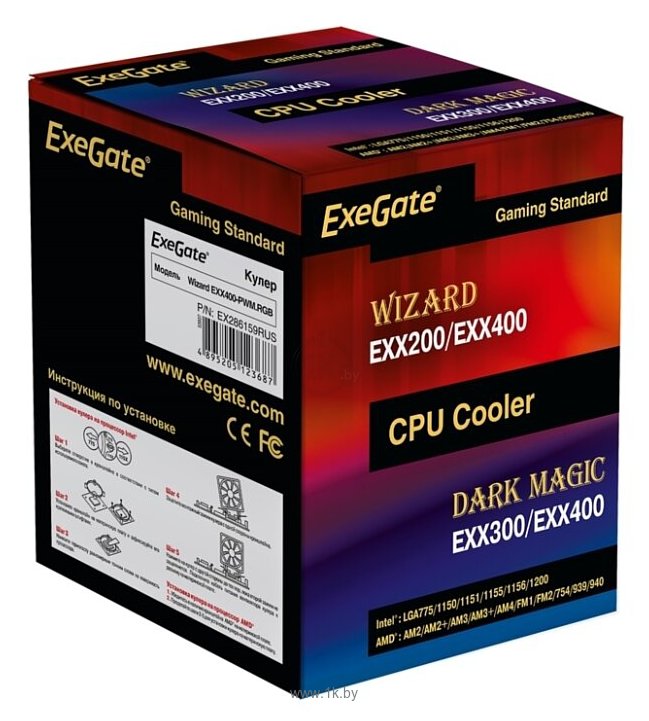 Фотографии ExeGate Wizard EXX400-PWM.RGB