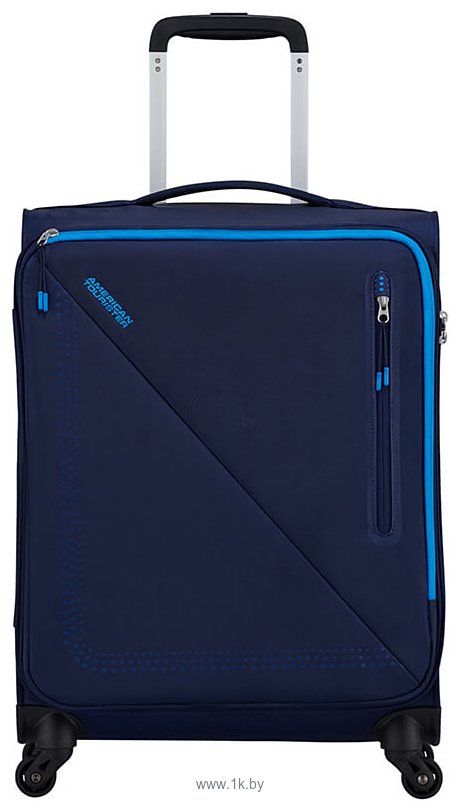 Фотографии American Tourister Lite Volt Navy Blue 55 см (4 колеса)