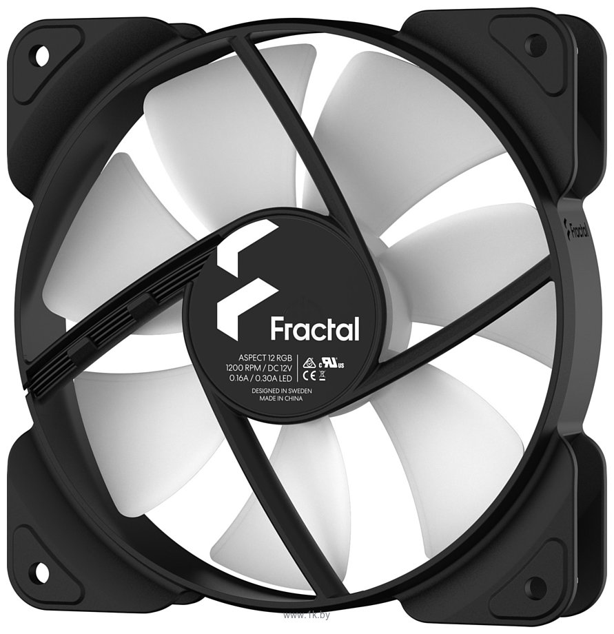 Фотографии Fractal Design Aspect 12 RGB (черный, 3 шт) FD-F-AS1-1206