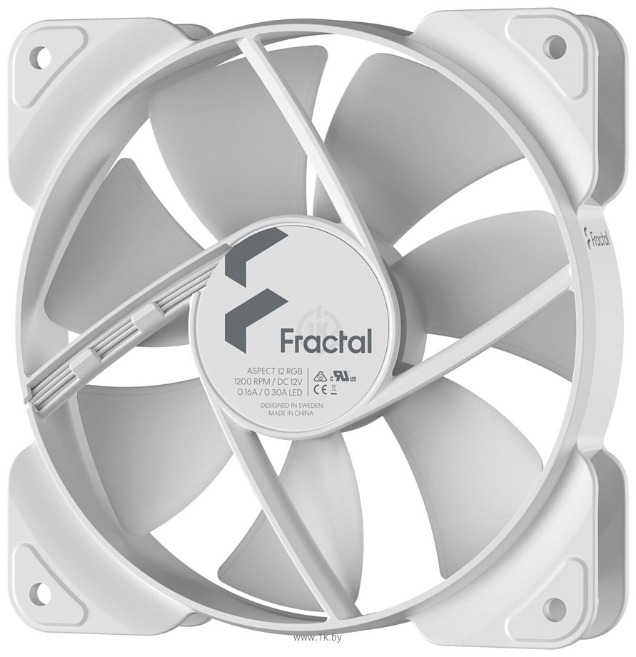 Фотографии Fractal Design Aspect 12 RGB (белый) FD-F-AS1-1208