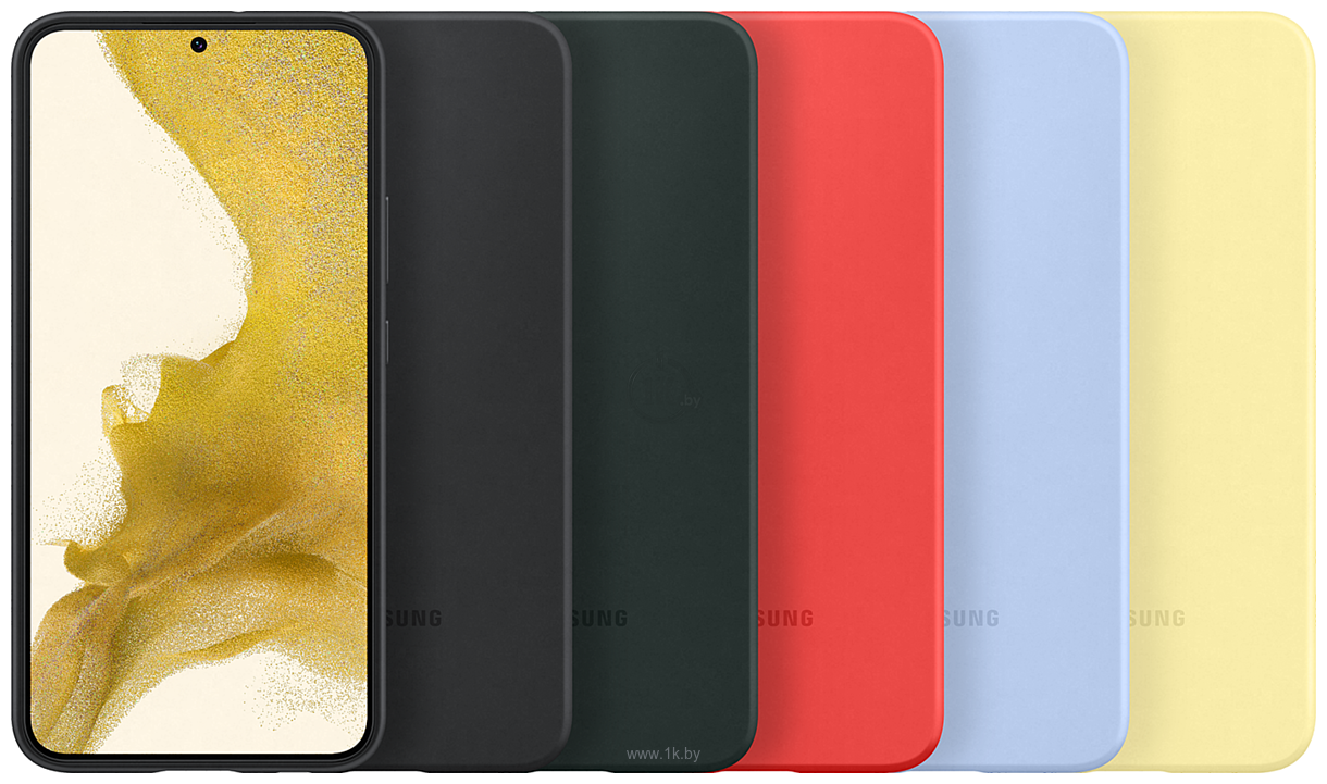 Фотографии Samsung Silicone Cover для S22+ (сливочный желтый)