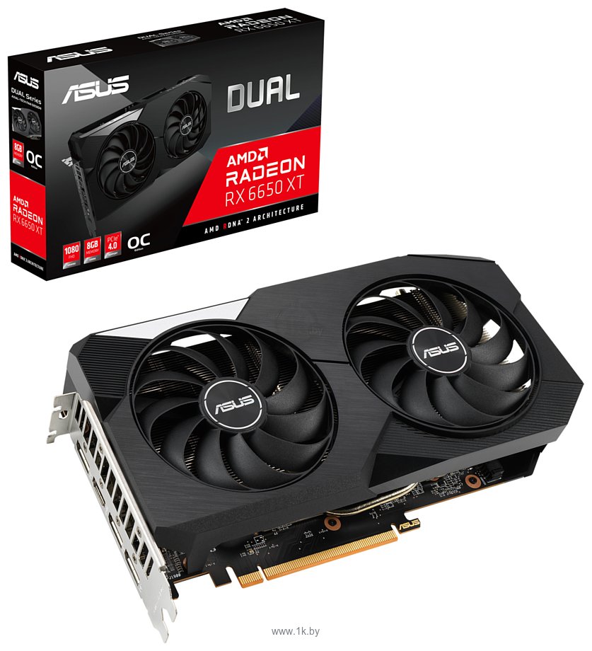 Фотографии ASUS Dual Radeon RX 6650 XT OC Edition 8GB (DUAL-RX6650XT-O8G)