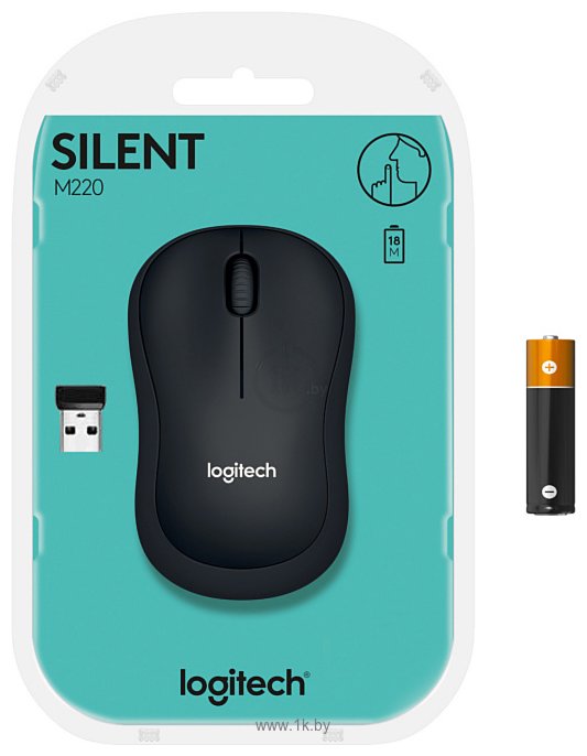 Фотографии Logitech M220 Silent 910-004895 темно-gray