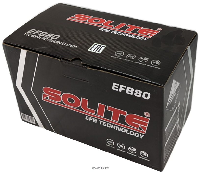 Фотографии Solite EFB (80Ah)