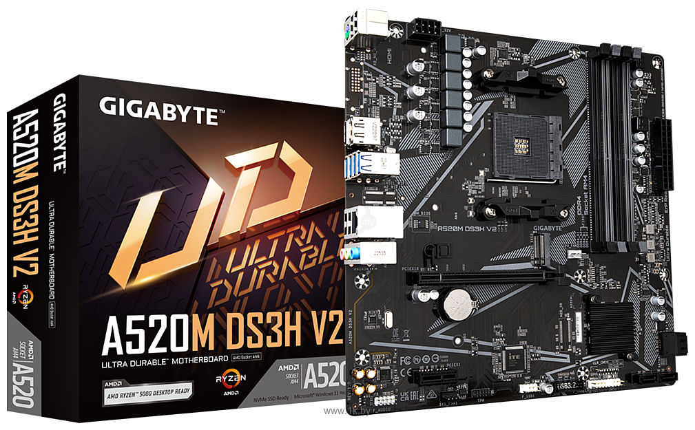 Фотографии Gigabyte A520M DS3H V2 (rev. 1.0)