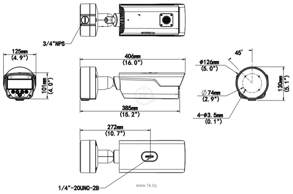 Фотографии Uniview IPC264SA-AHDX4K-I1