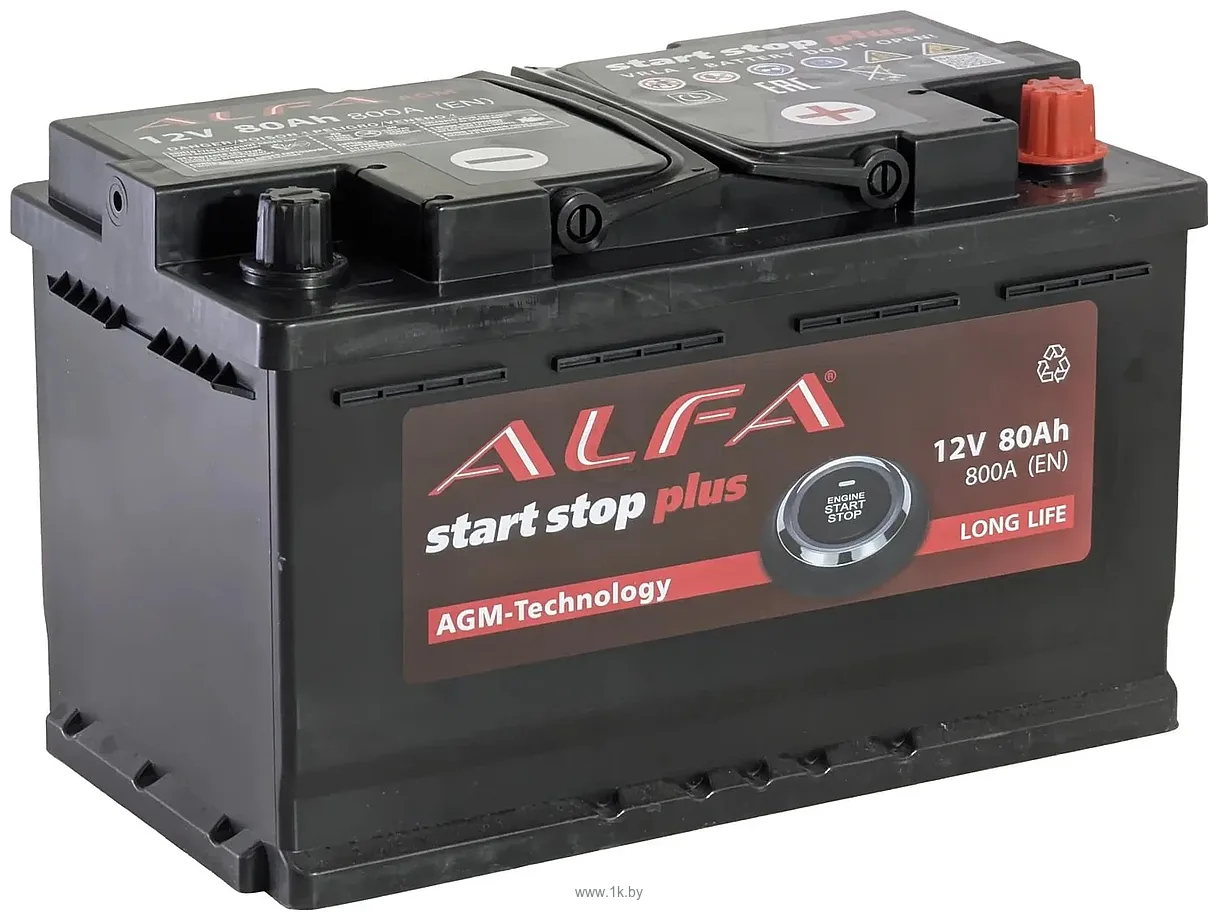 Фотографии ALFA AGM R+ (80Ah)