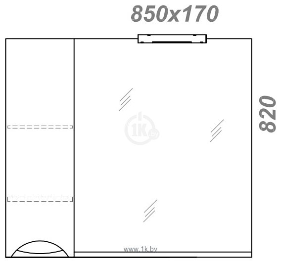 Фотографии Aqwella Лайн 85  (Li.02.08)