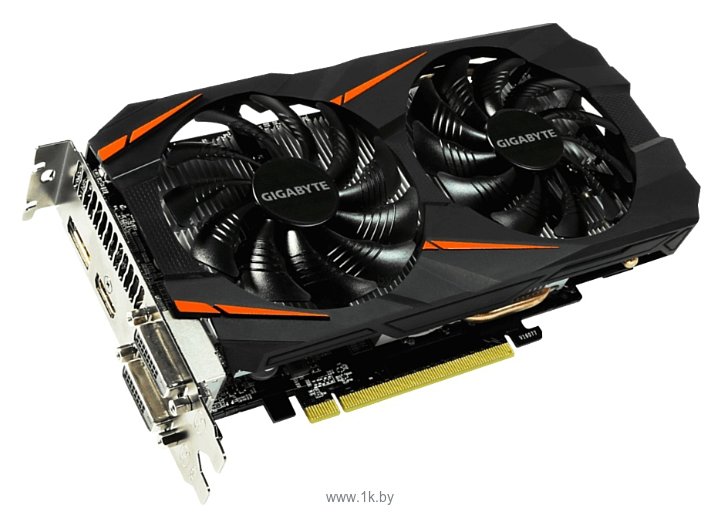 Фотографии GIGABYTE GeForce GTX 1060 1531Mhz PCI-E 3.0 3072Mb 8008Mhz 192 bit 2xDVI HDMI HDCP Windforce