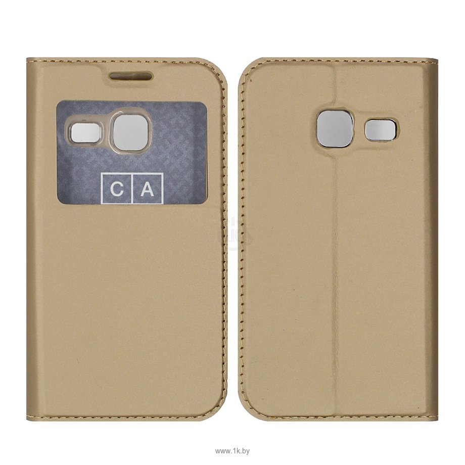 Фотографии Case Dux Series для Samsung Galaxy J1 mini (J105F) (золотистый)