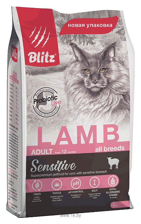 Фотографии Blitz Adult Cats Lamb dry (2 кг)