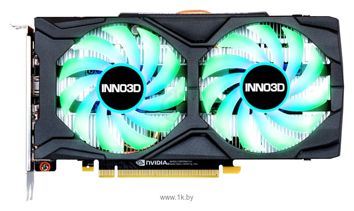Фотографии INNO3D GeForce RTX 2060 SUPER 8192MB TWIN X2 OC RGB