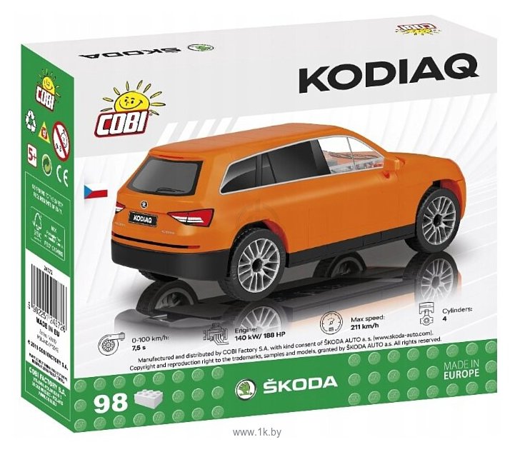 Фотографии Cobi Skoda 24572 Skoda Kodiaq