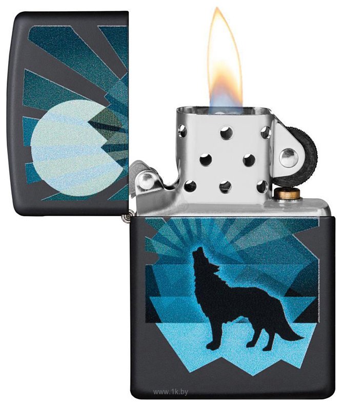 Фотографии Zippo Wolf and Moon Design 29864