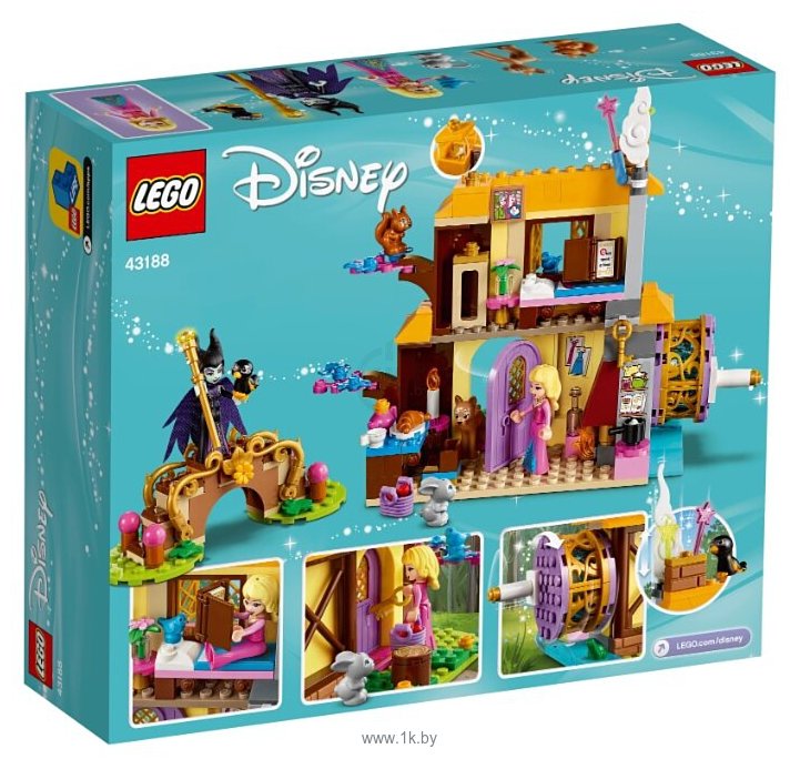 Фотографии LEGO Disney Princess 43188 Лесной домик Спящей Красавицы