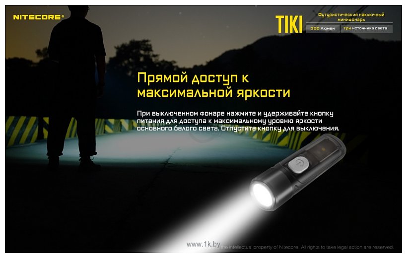 Фотографии Nitecore TIKI SS (серый)