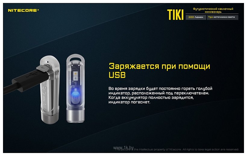 Фотографии Nitecore TIKI SS (серый)