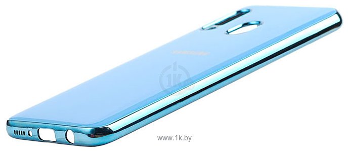 Фотографии EXPERTS Plating Tpu для Samsung Galaxy A40 (голубой)