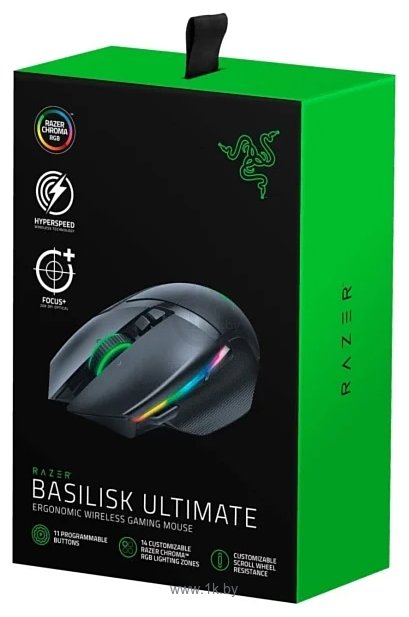 Фотографии Razer Basilisk Ultimate без зарядного крэдла