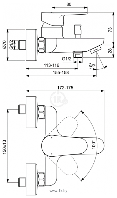 Фотографии Ideal Standard Cerafine O BC500AA