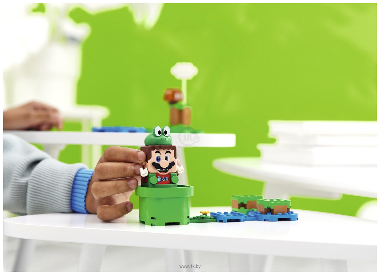 Фотографии LEGO Super Mario 71392 Марио-лягушка. Набор усилений