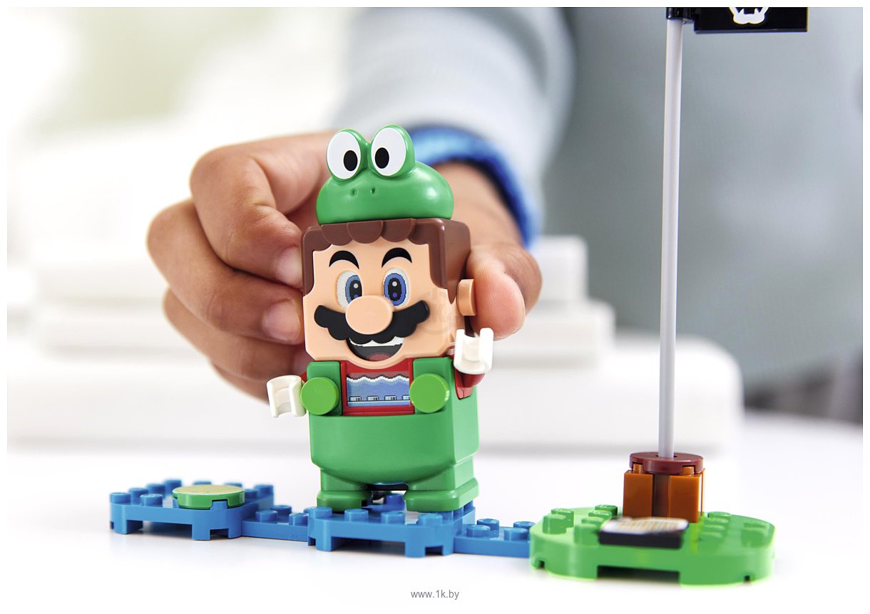 Фотографии LEGO Super Mario 71392 Марио-лягушка. Набор усилений