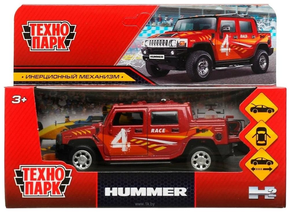 Фотографии Технопарк Hummer H2 Pickup Спорт HUM2PICKUP-12SRT-RD