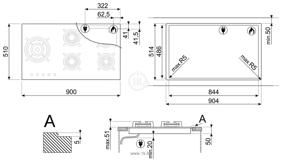 Фотографии Smeg PV395LN