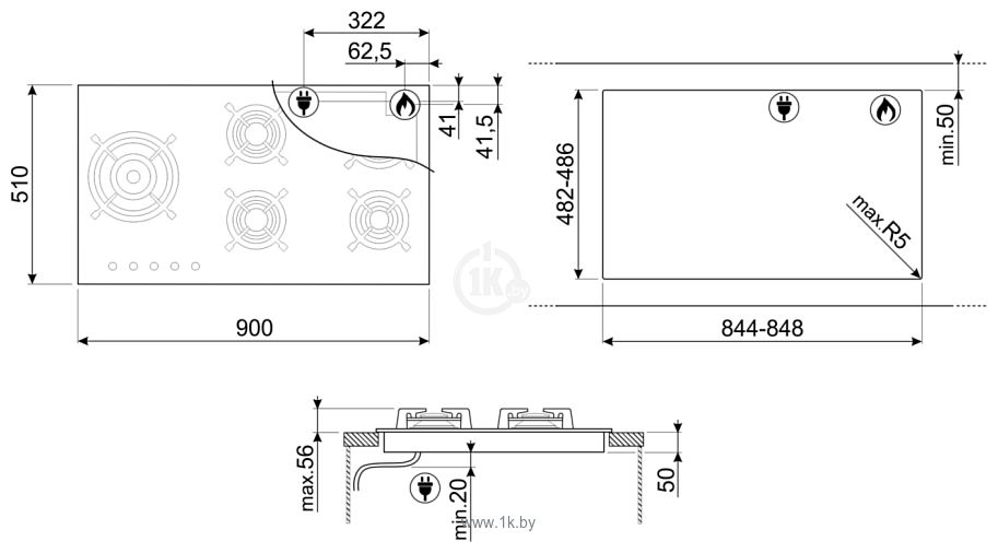 Фотографии Smeg PV395LN