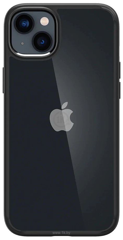 Фотографии Spigen Ultra Hybrid iPhone 14 Matte Black ACS05041 (черный матовый)