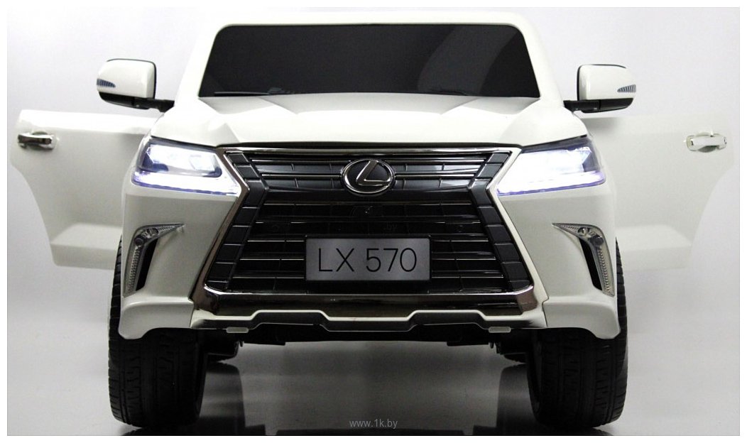 Фотографии RiverToys Lexus LX570 Y555YY (белый)