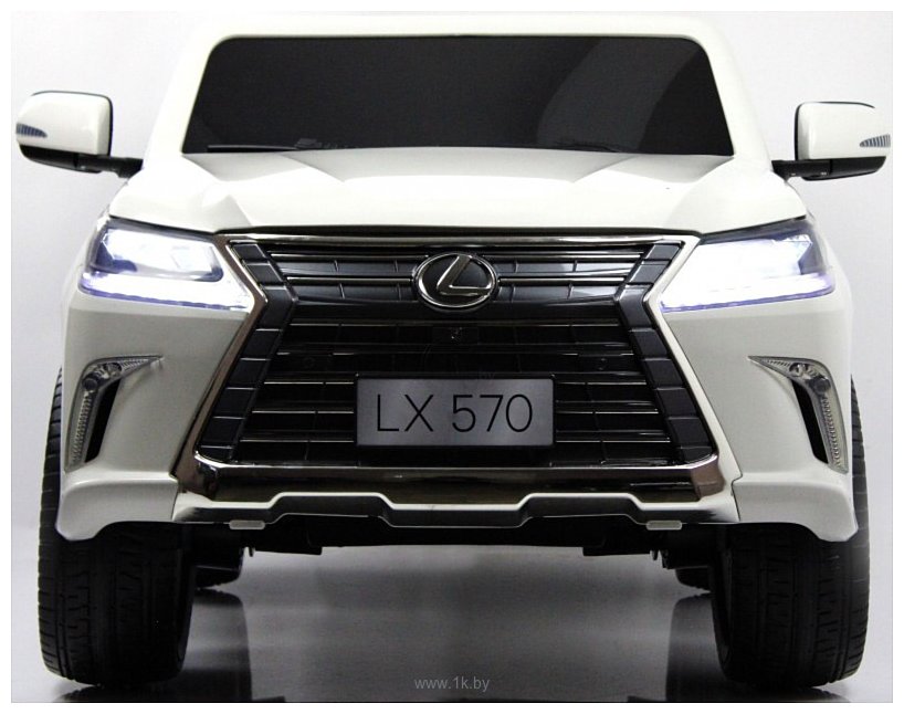 Фотографии RiverToys Lexus LX570 Y555YY (белый)