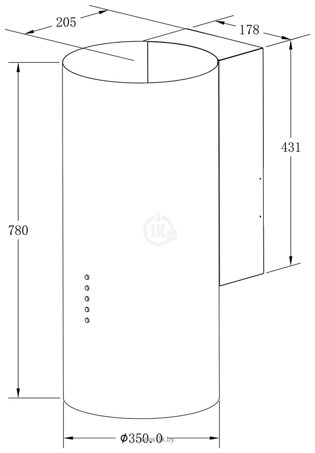 Фотографии Meferi TUBE35WH ULTRA 