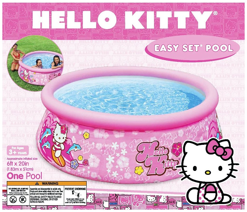 Фотографии Intex Hello Kitty 183x51 (28104NP)