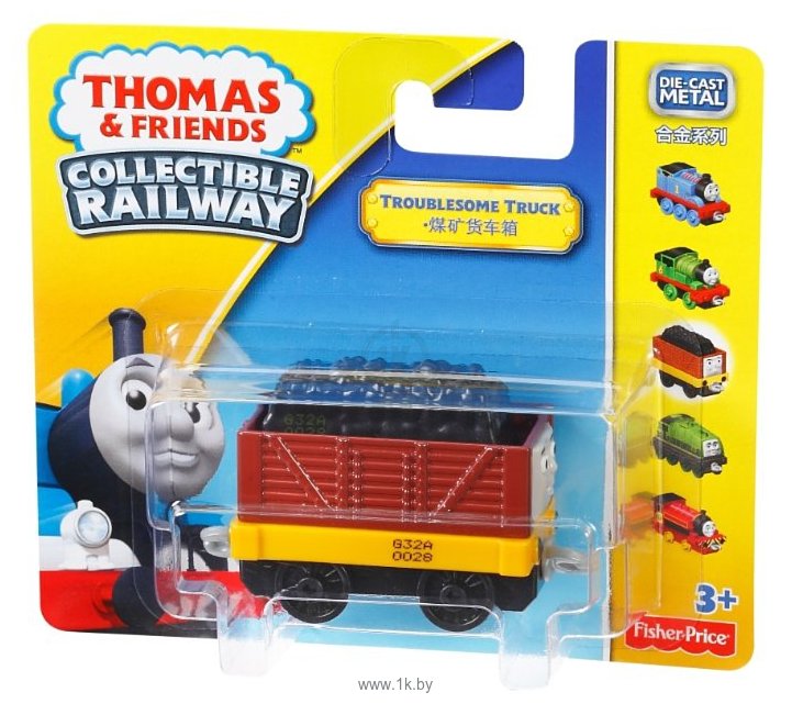 Фотографии Fisher Price Грузовой вагон серия Collectible Railway CDW92