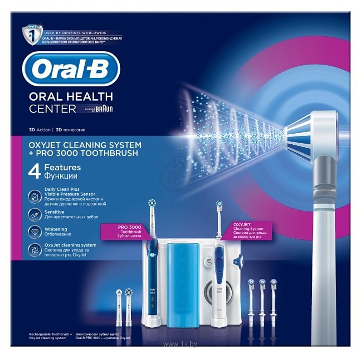 Фотографии Oral-B OxyJet + Pro 3000