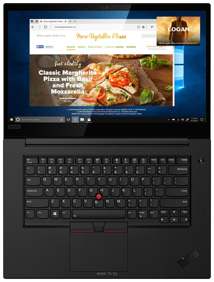 Фотографии Lenovo ThinkPad X1 Extreme (2nd Gen) (20QV001GPB)