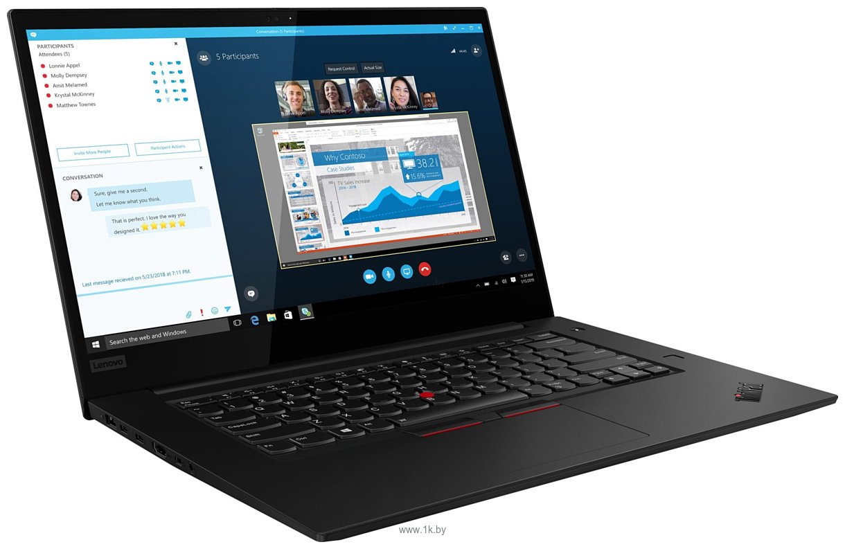 Фотографии Lenovo ThinkPad X1 Extreme (2nd Gen) (20QV001GPB)